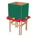Four-Sided Easel w/ Chalkboard