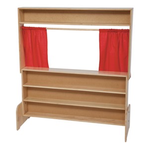 Deluxe Puppet Theater - Markerboard - Back shown