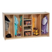 Four-Section Tot Locker