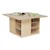 Cubby Table w/ 12 Clear Trays