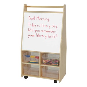 Magnetic Art Center w/ Four Translucent Trays