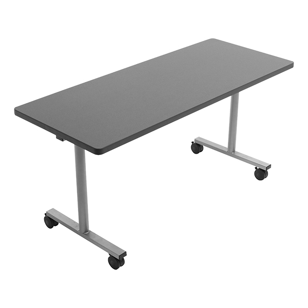 Rectangle Mobile EZ-Tilt Cafeteria Table (30" W x 72" L) 