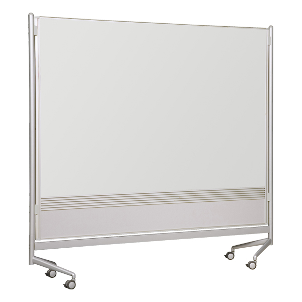 Double-Sided Porcelain Markerboard Partition