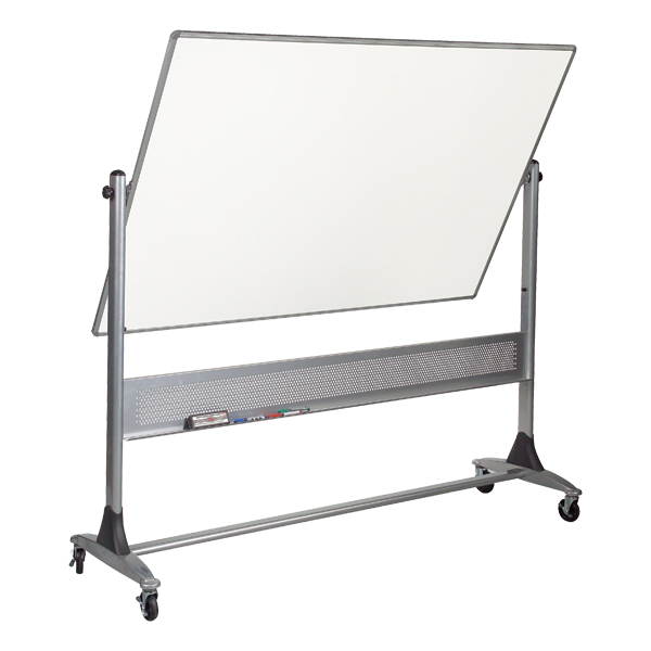 Platinum Series Double-Sided Laminate Markerboard w/ Aluminum Frame
