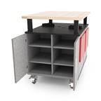 Forge Durabench Table w/ Butcher Block Top
