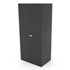 Forge Metal Storage Cabinet w/ Pegboard Panel