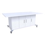 Limber Sit-to-Stand Workstation w/ Tiltable Dry Erase Top