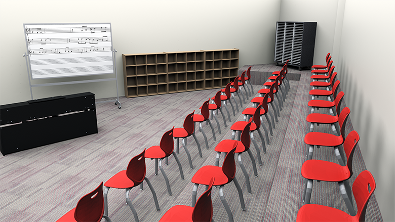 Elementary Chorus & Music Room | School Outfitters