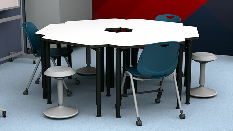 Classroom with Sensory Accommodations | School Outfitters