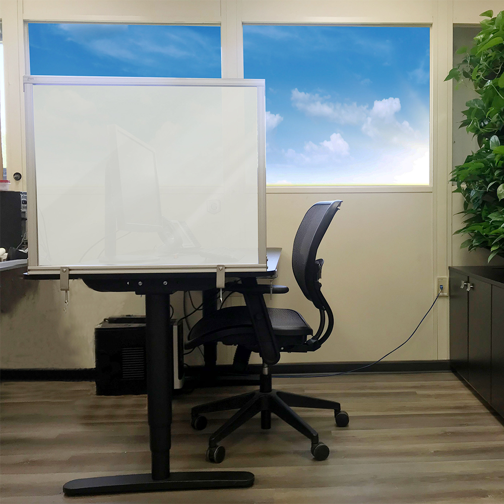 Attachable Desktop Protection Screen