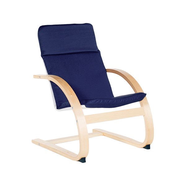 Kiddie Arm Chair - 10" Seat Height - Blue