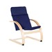 Kiddie Arm Chair - 10" Seat Height - Blue