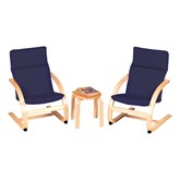 Kiddie Rocker Chairs w/ Table
