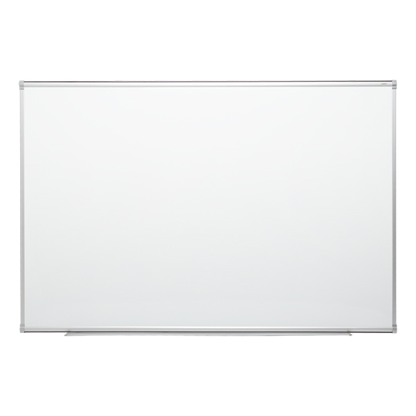 Porcelain Steel Magnetic Dry Erase Board w/ Aluminum Frame & Map Rail