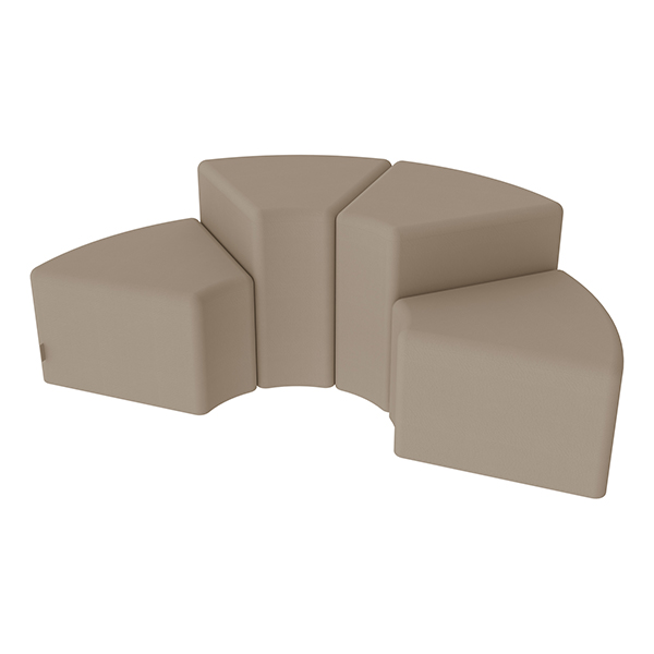 Curved Soft Seating