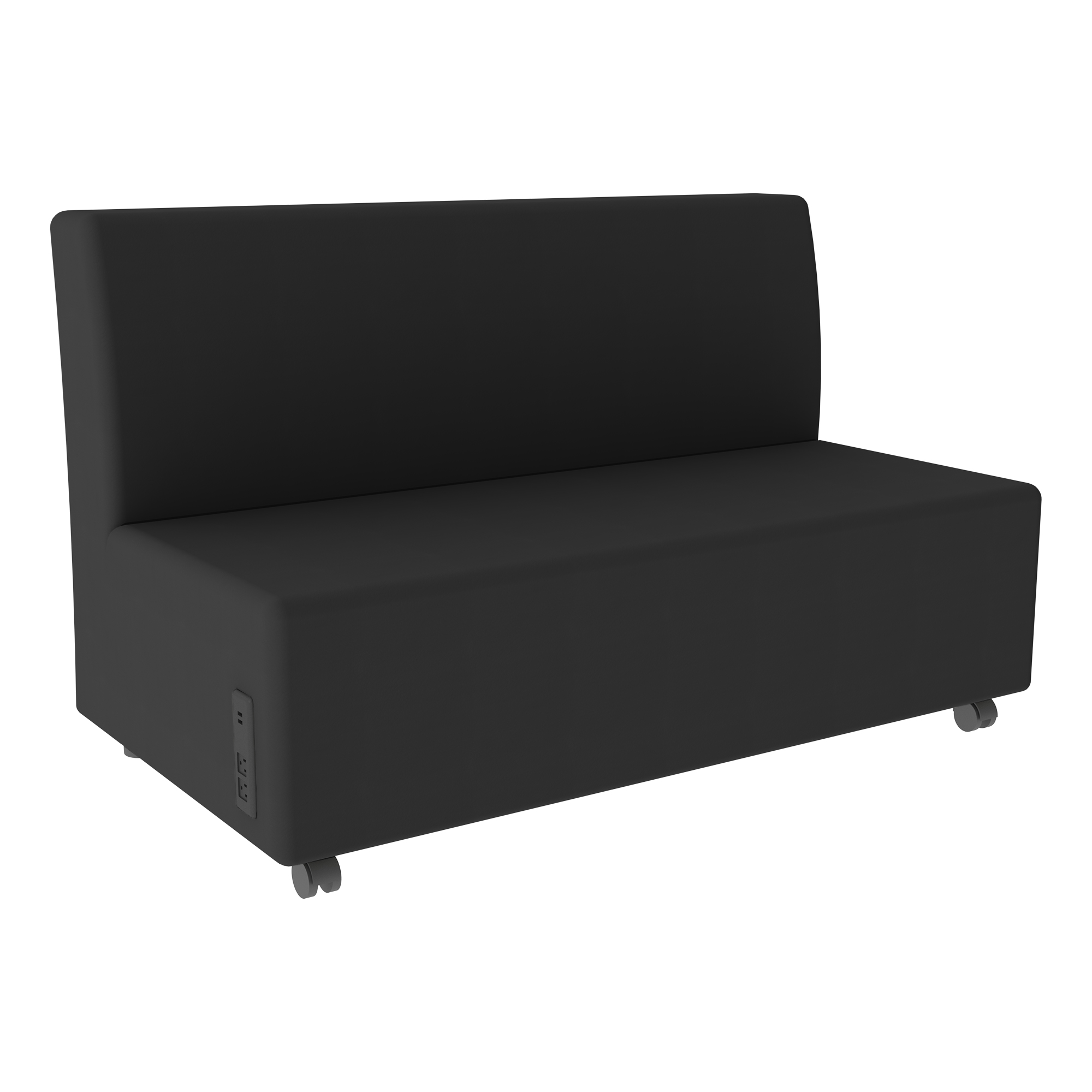 Shapes Series II Soft Seating Sofa w/ USB & Electrical Outlets (Price Group 1 Material) 