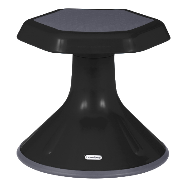 Active Learning Stool (12" H) - Black 