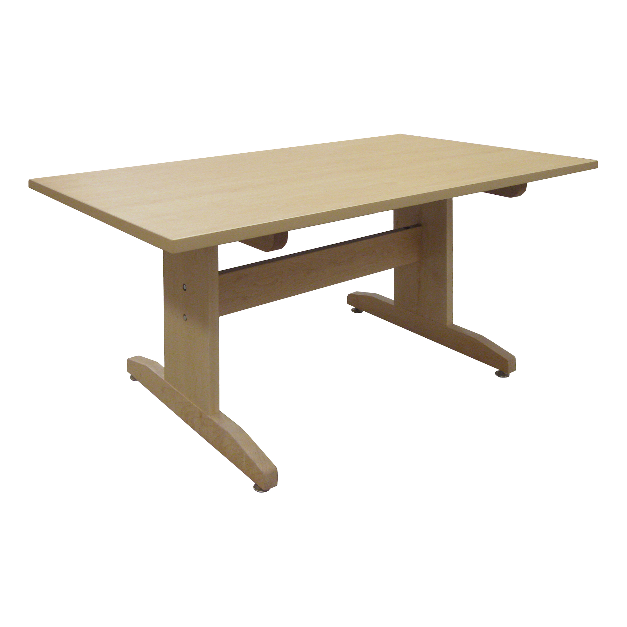 Art Table w/ Maple Grain High-Pressure Laminate Top