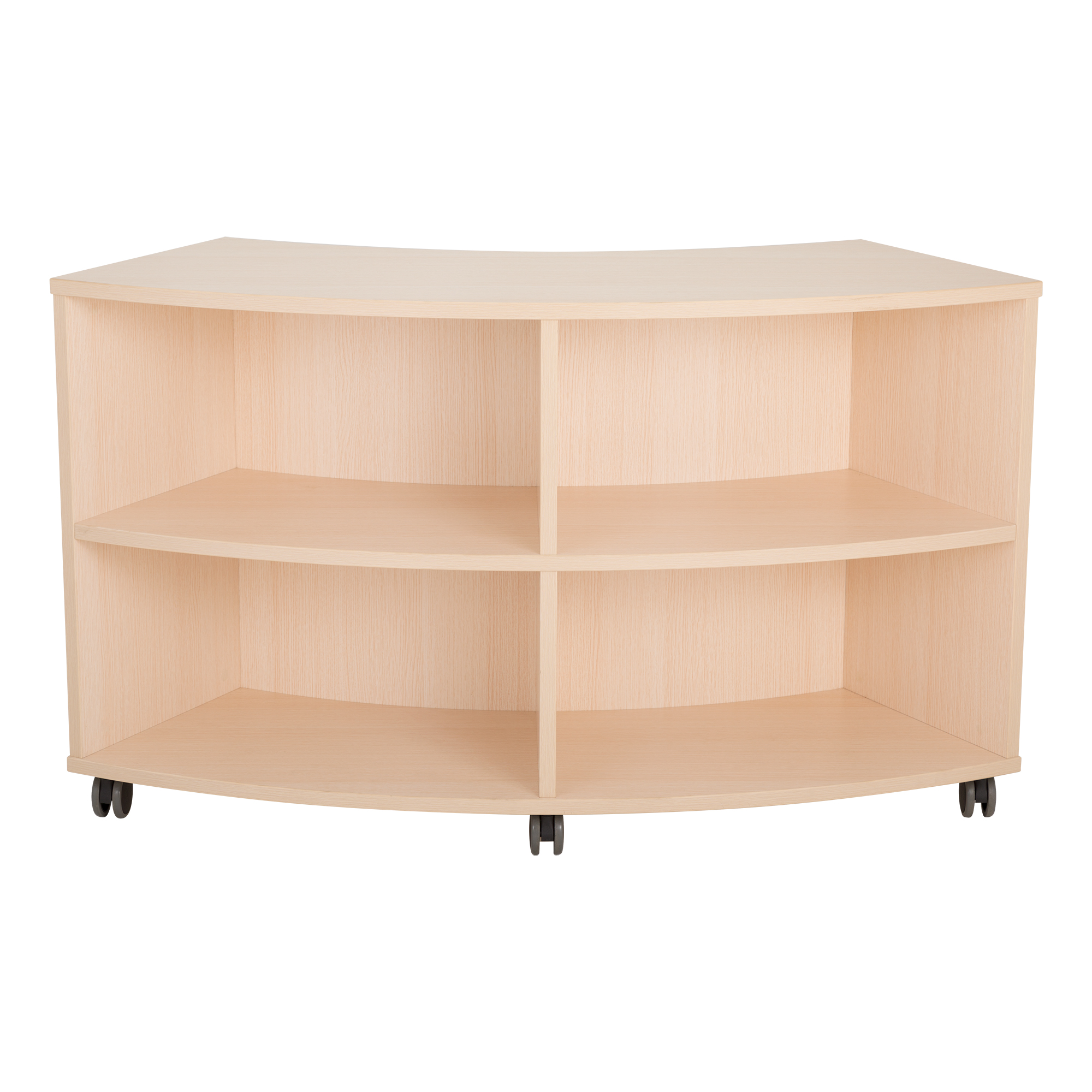 Shapes Series Curved Mobile Shelving