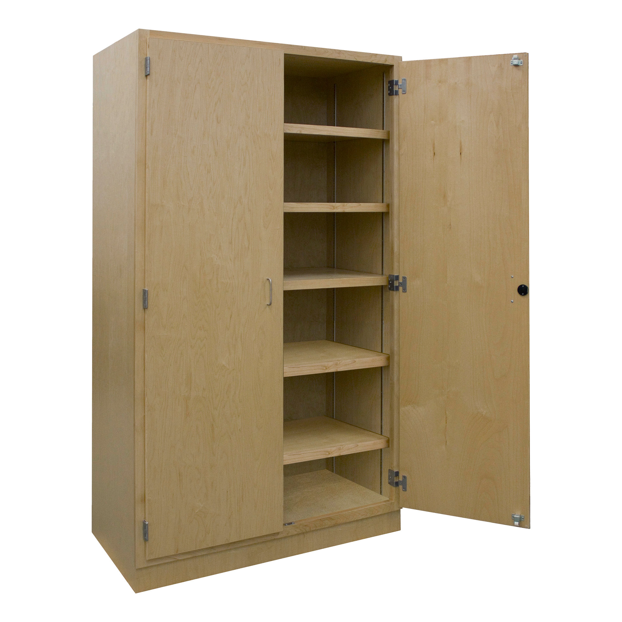 Large Capacity Tall Storage Cabinet w/ Five Shelves