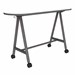 A-Frame Table w/ Oval Whiteboard Top (36" H)