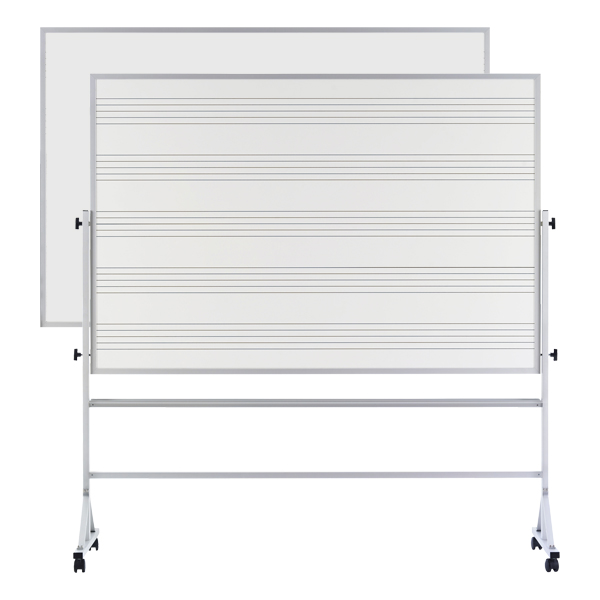 Music Staff Reversible Markerboard