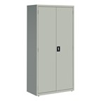 Tall Steel Storage Cabinet - Gray