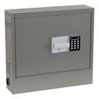 Wall-Mount Laptop Safe w/ LCD Lock