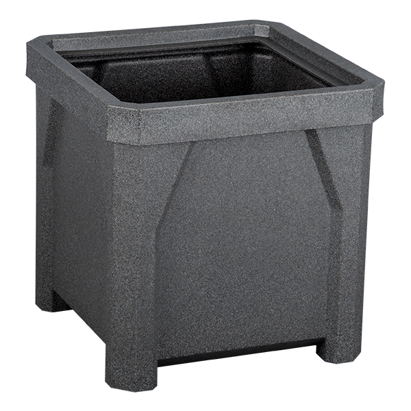 Granite Color Square Commercial Planter-Ahown r  Furniture\Nor-Pn-S7960-00-A-Gb