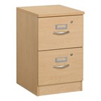 Norwood Series Two-Drawer File Pedestal