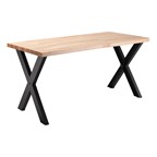 Collaborator Table w/ Butcher Block Top