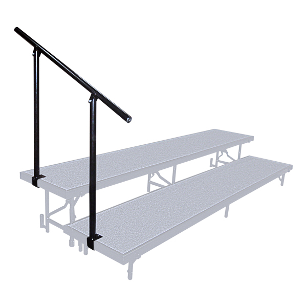 Side Riser Guardrail - Two-level unit shown