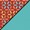 Atomic Pepper Back/Turquoise Smooth Grain Seat