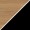 Pasadena Oak Top/Black Edge
