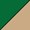 Green Top/Sides w/ Latte Posts