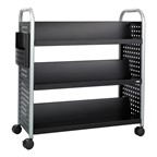 Scoot Double-Sided Book Cart