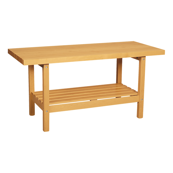 Two-Station Wood Workbench
