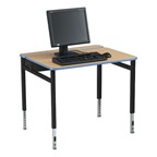 Access Series Computer Table - w/ blueberry edge