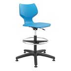 Flavors Adjustable Stool w/ Glides