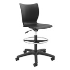 Groove Adjustable-Height Chair w/ Casters