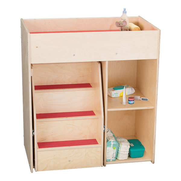Deluxe Diaper Changing Station w/ Steps