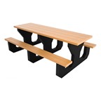 Youth Recycled Plastic Picnic Table - Cedar