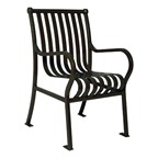 Hamilton Outdoor Chair - Shown w/ arms