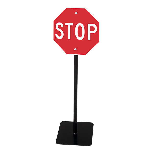 Trike Path Traffic Sign - Stop