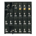 Cell Phone Lockers - 24 Lockers<br>Locks not included