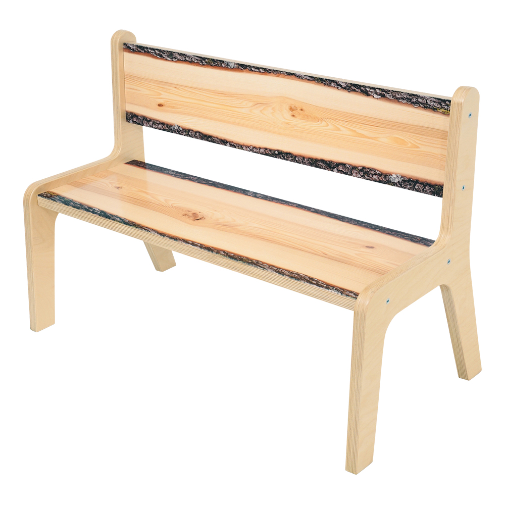 Nature View Live Edge Bench