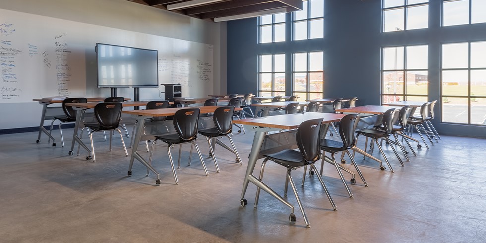 Group classroom at Butler Tech Career & Technical College's Natural Science Center